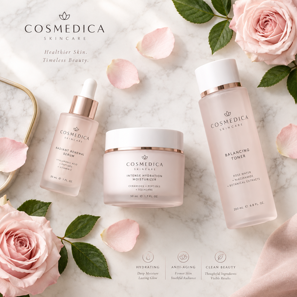 Cosmedica Skincare – Hydrating & Anti-Aging Skincare Set